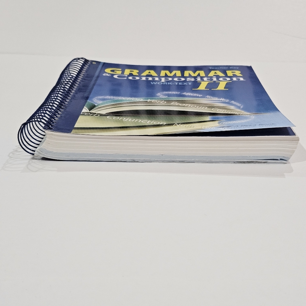 Abeka Grammar & Composition II Fifth Edition Work-Text Teacher Key, GUC - Picture 9 of 16